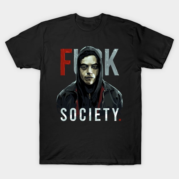 Fsociety T-Shirt by nabakumov